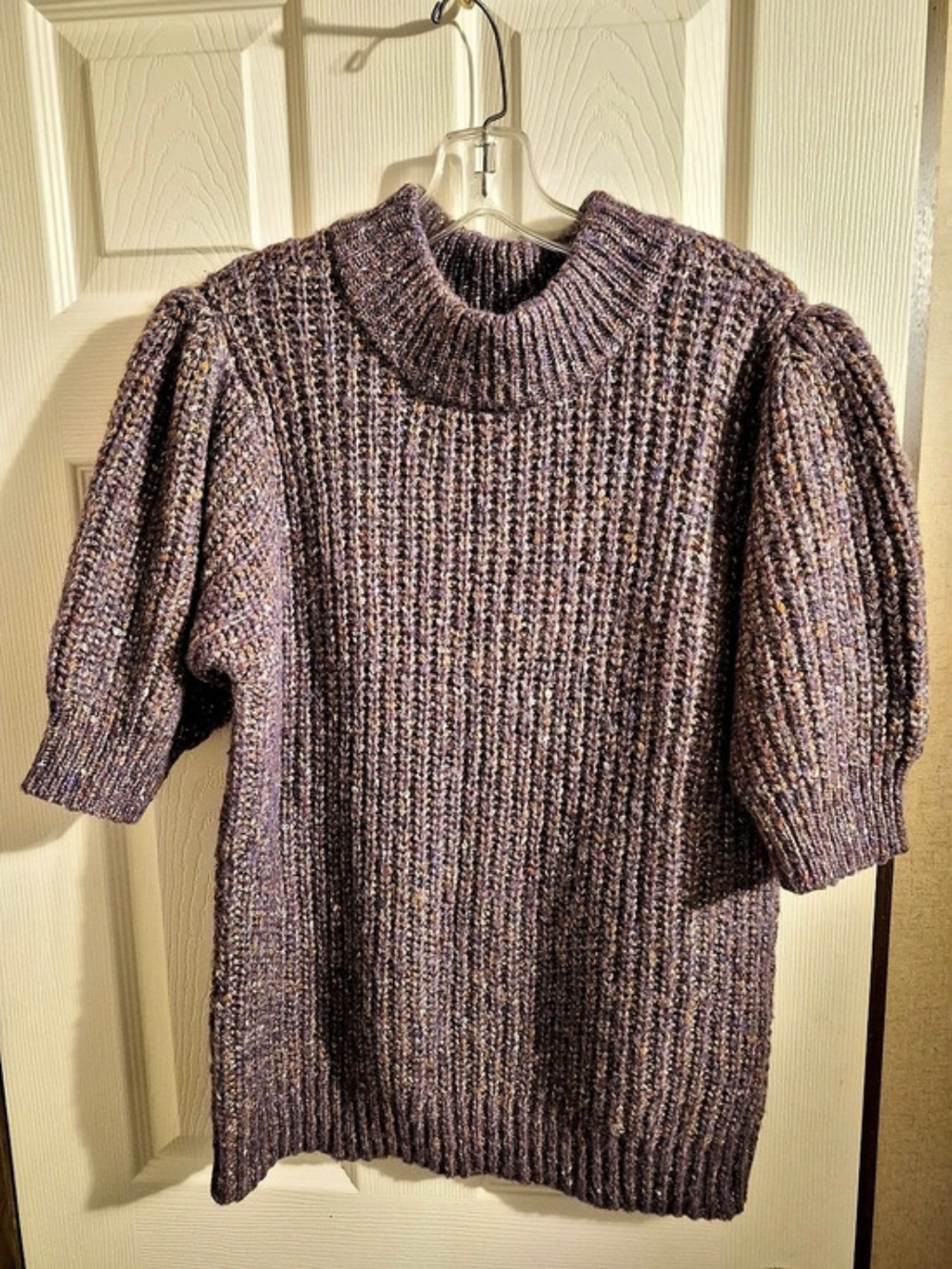 Maurices Textured Knit Short Sleeve Sweater